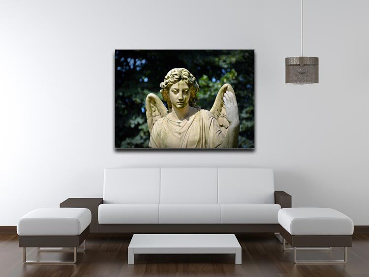 Angel Statue Print - Canvas Art Rocks - 4