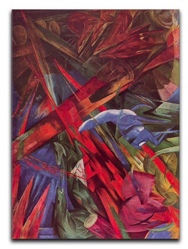 Animal Fates by Franz Marc Canvas Print or Poster  - Canvas Art Rocks - 1