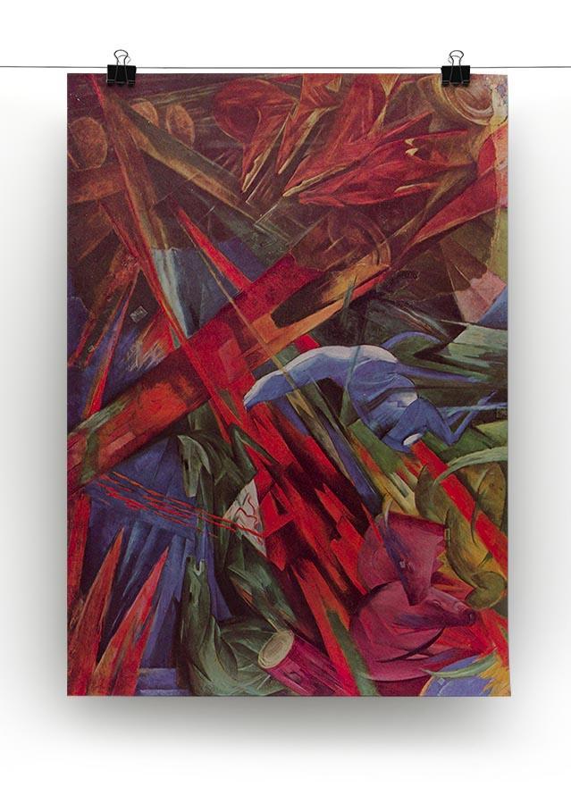 Animal Fates by Franz Marc Canvas Print or Poster - Canvas Art Rocks - 2