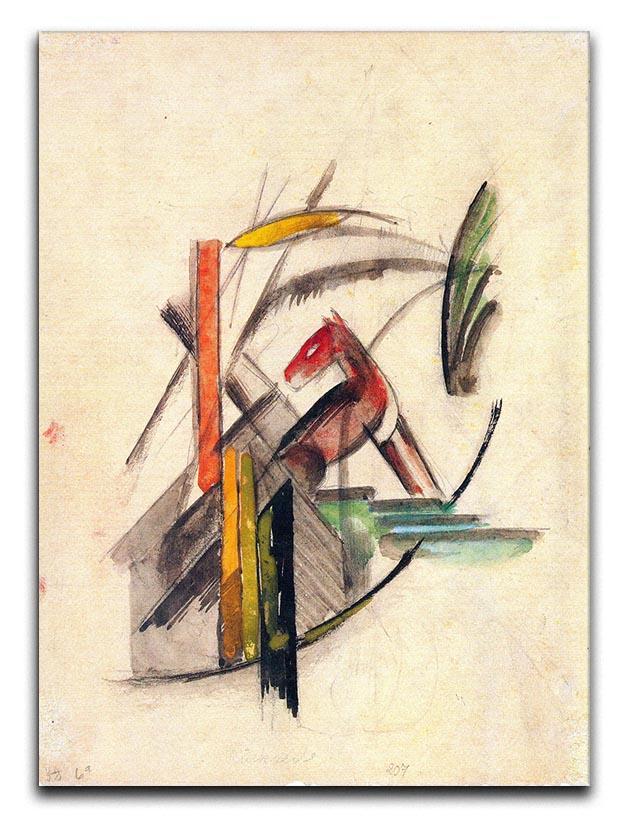 Animal by Franz Marc Canvas Print or Poster  - Canvas Art Rocks - 1