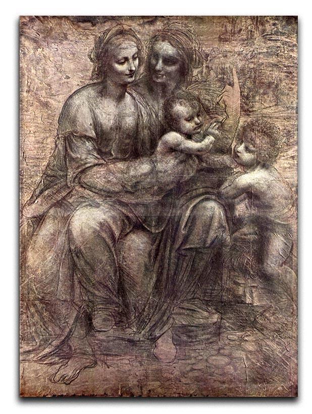 Anna Selbdritt by Da Vinci Canvas Print & Poster  - Canvas Art Rocks - 1