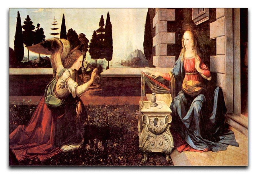 Announcement to Maria 2 by Da Vinci Canvas Print & Poster  - Canvas Art Rocks - 1