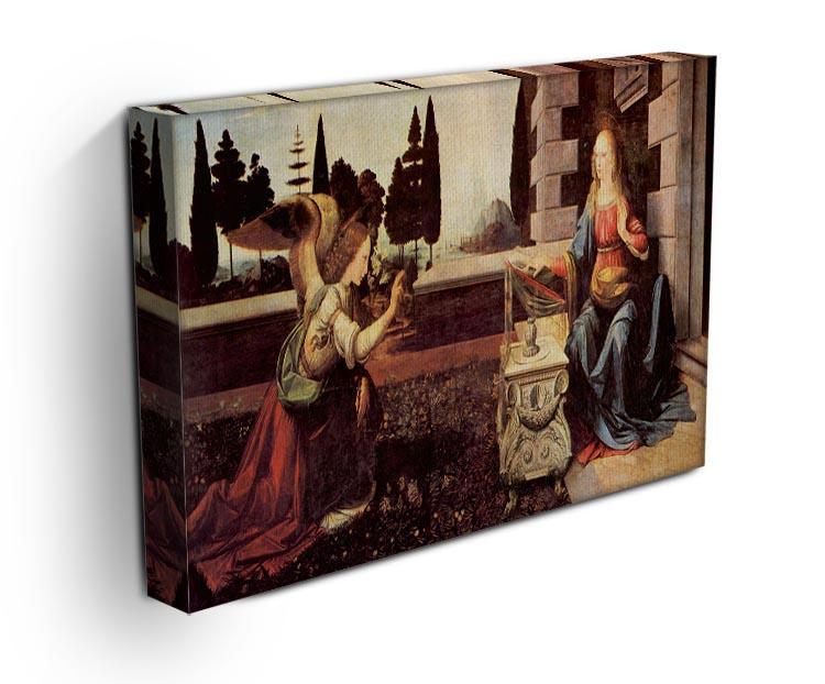Announcement to Maria 2 by Da Vinci Canvas Print & Poster - Canvas Art Rocks - 3