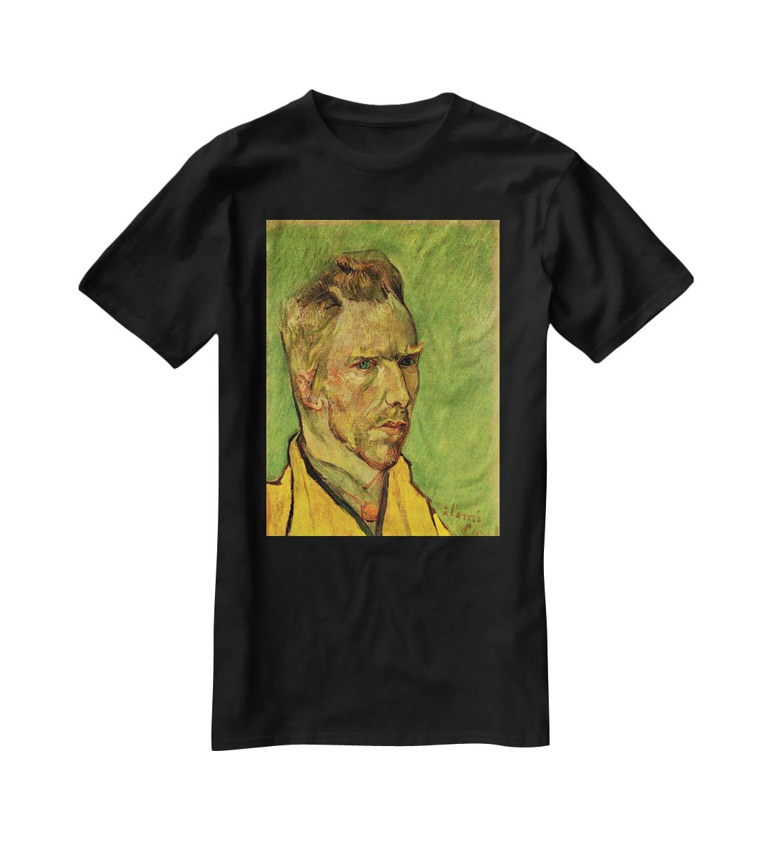 Another Self-Portrait by Van Gogh T-Shirt - Canvas Art Rocks - 1