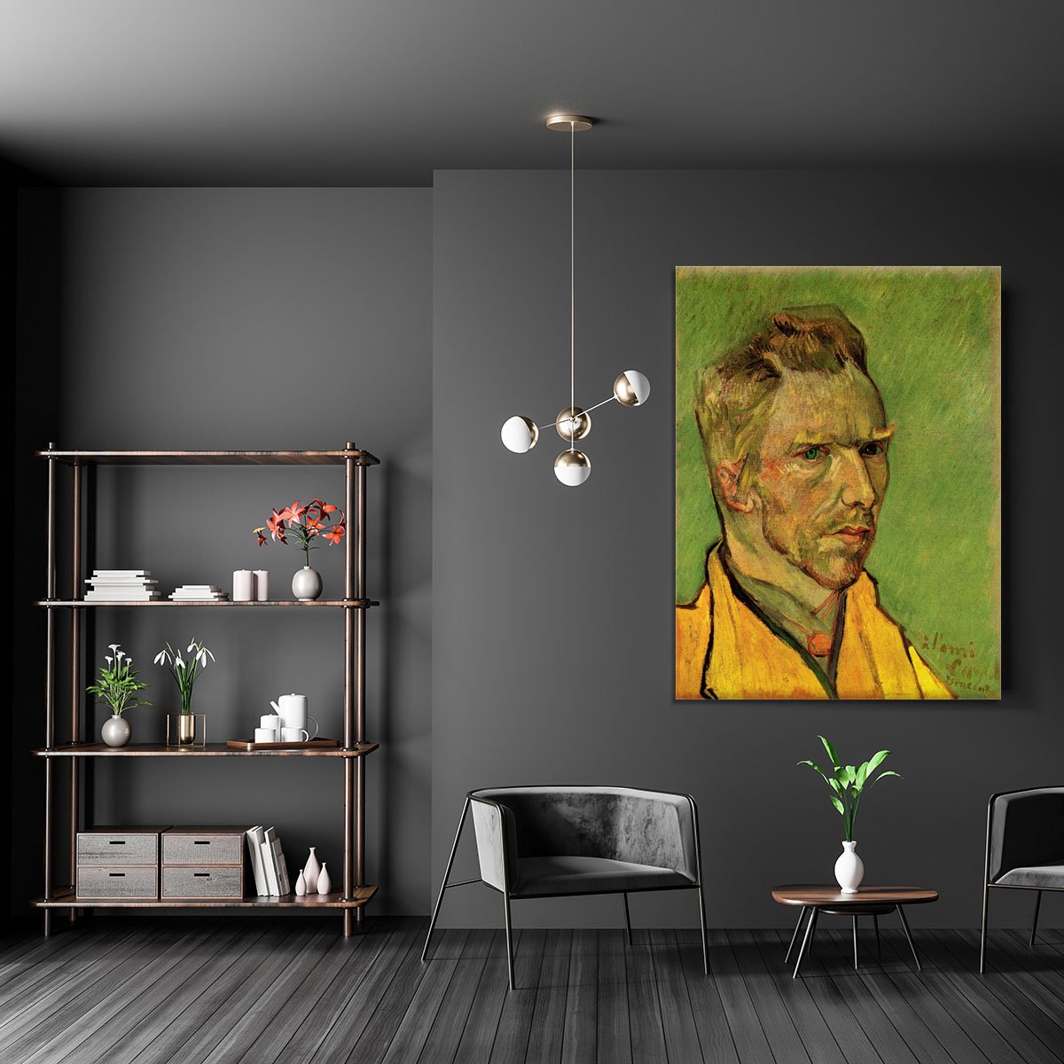 Another Self-Portrait by Van Gogh Canvas Print or Poster