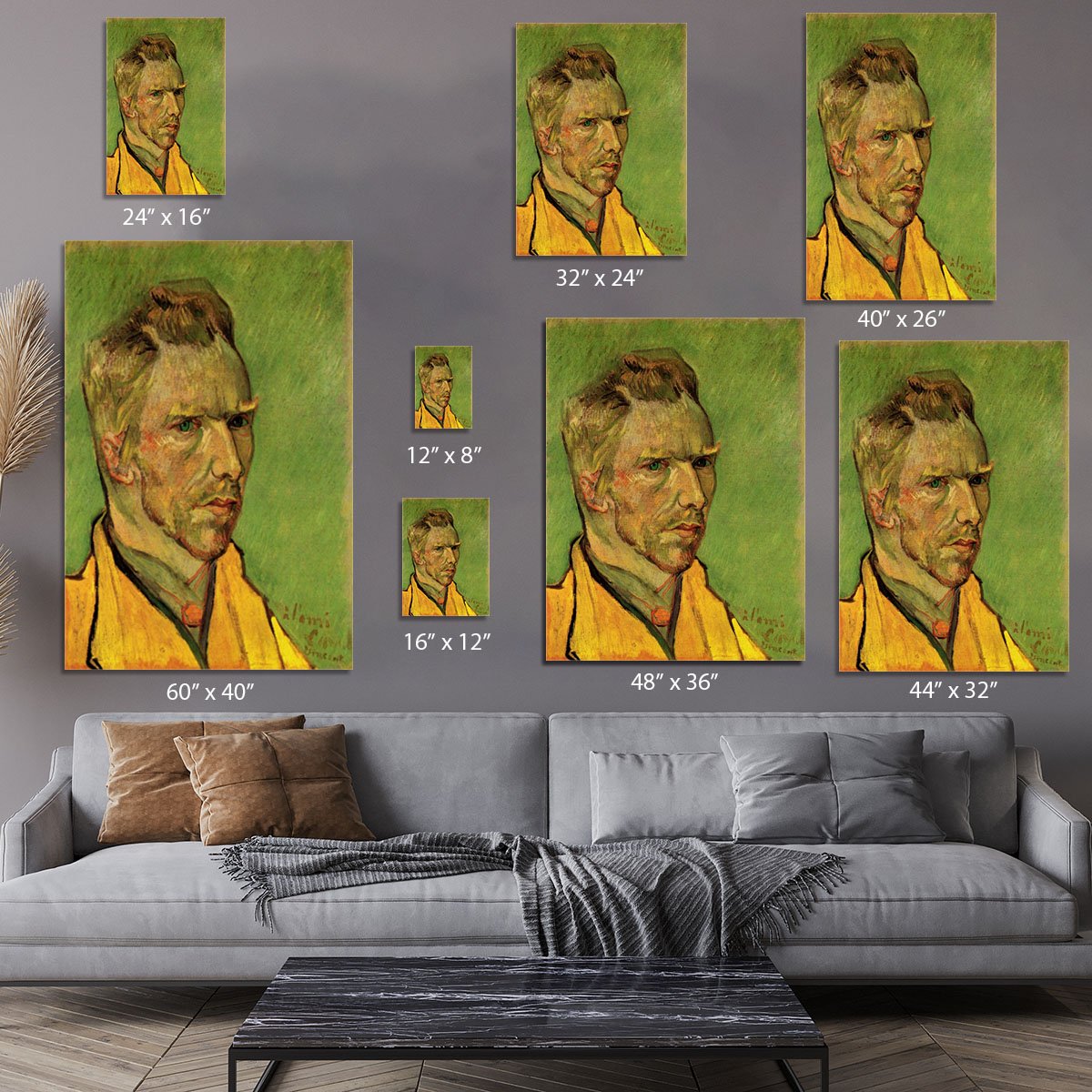 Another Self-Portrait by Van Gogh Canvas Print or Poster