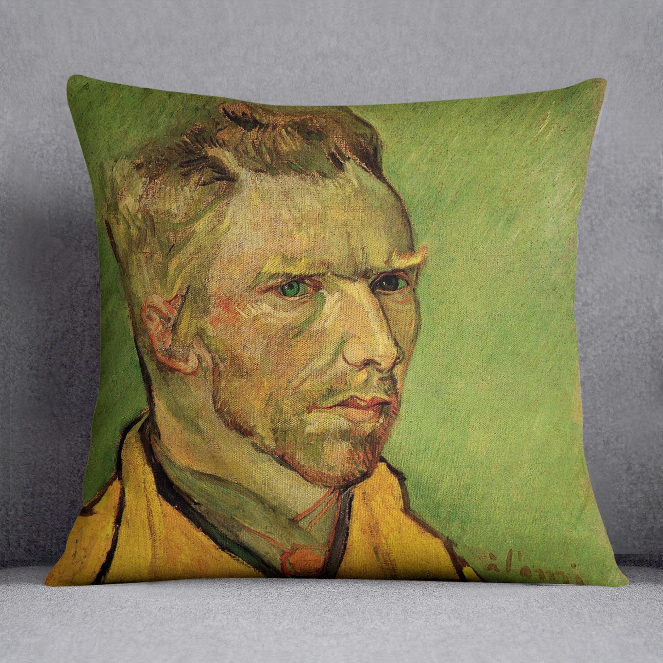 Another Self-Portrait by Van Gogh Throw Pillow
