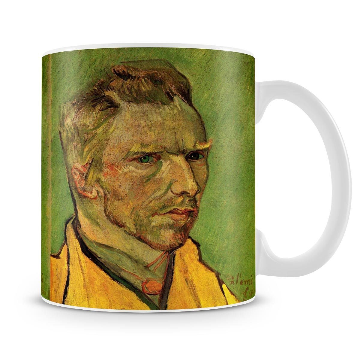 Another Self-Portrait by Van Gogh Mug - Canvas Art Rocks - 4