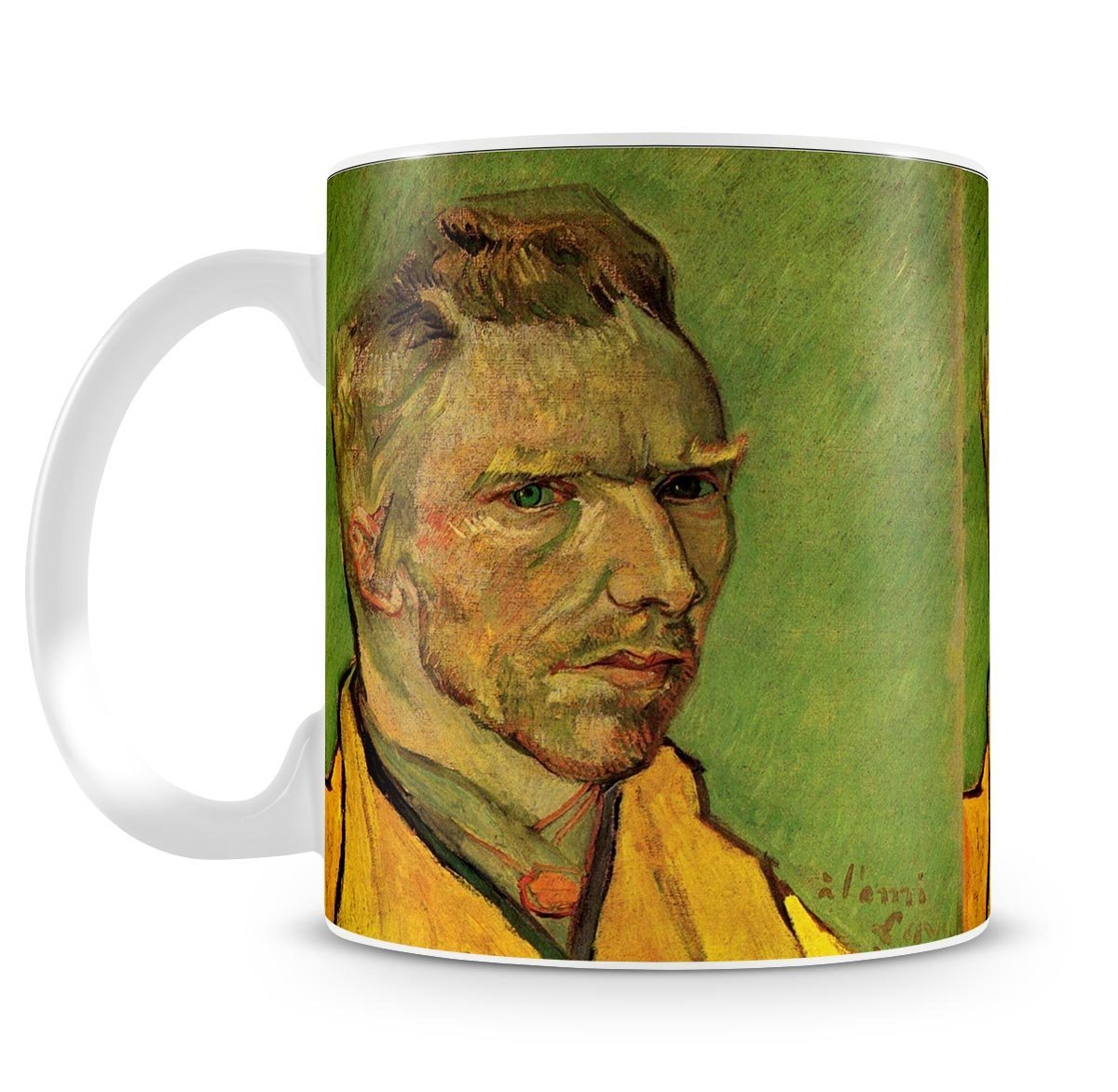 Another Self-Portrait by Van Gogh Mug - Canvas Art Rocks - 4