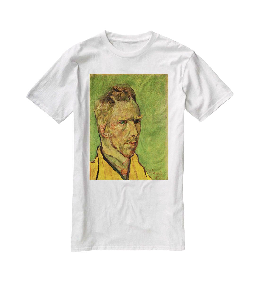 Another Self-Portrait by Van Gogh T-Shirt - Canvas Art Rocks - 5