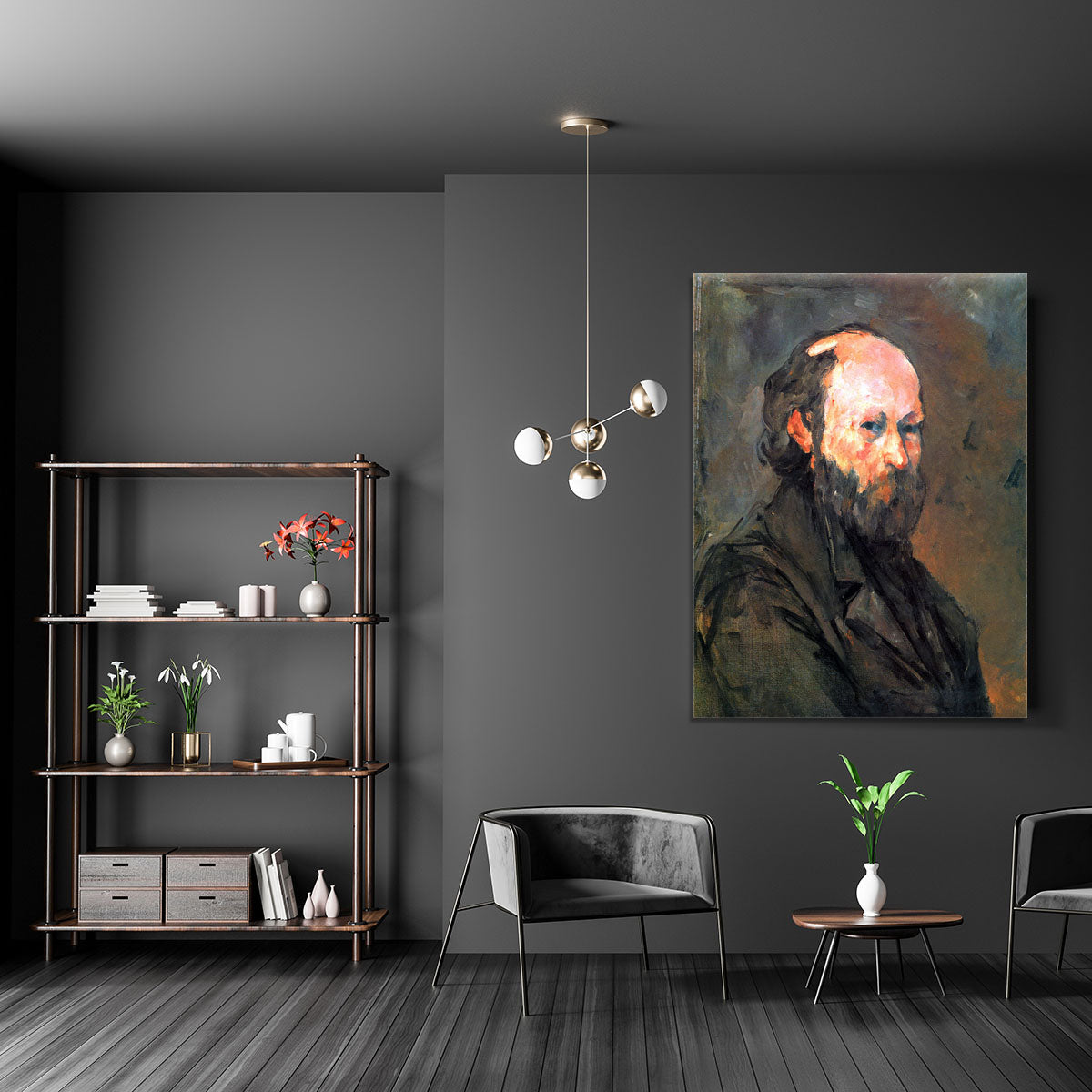 Another Self Portrait by Cezanne Canvas Print or Poster - Canvas Art Rocks - 5
