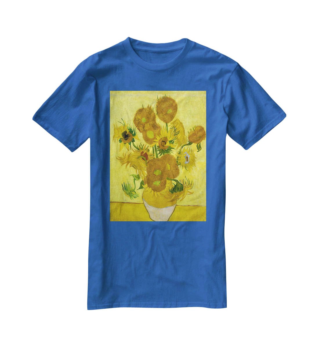 Another vase of sunflowers T-Shirt - Canvas Art Rocks - 2