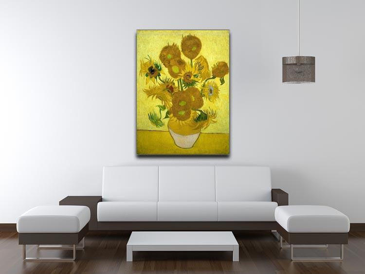 Another vase of sunflowers Canvas Print & Poster - Canvas Art Rocks - 4