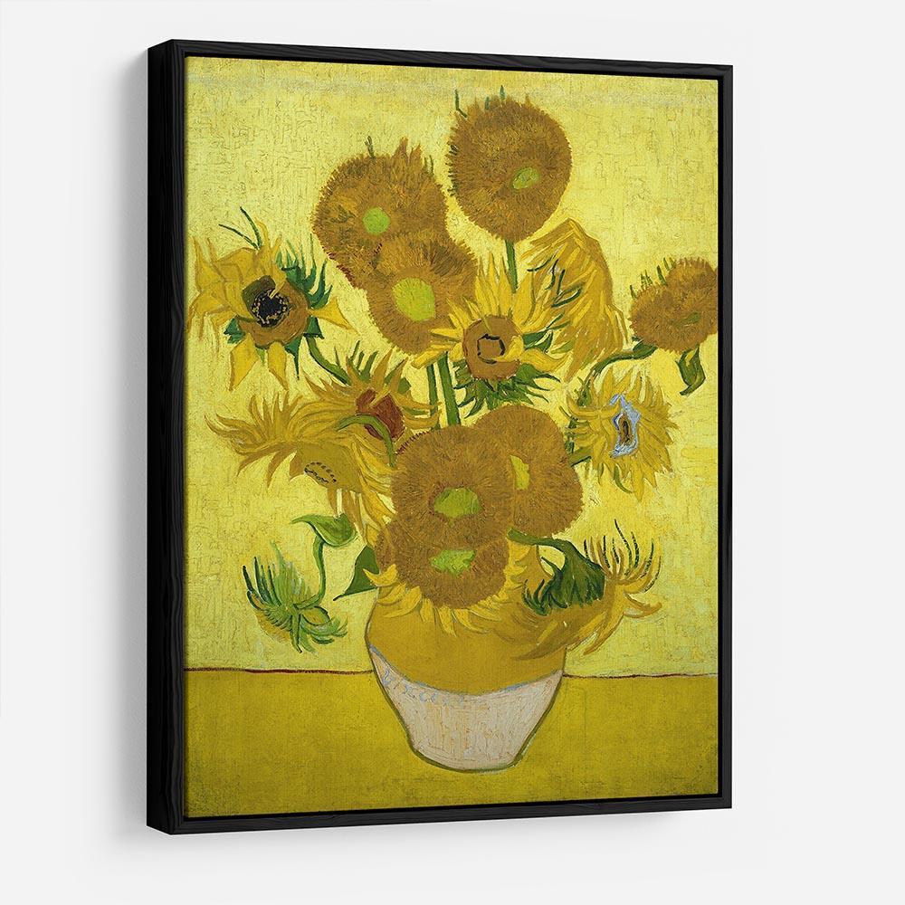 Another vase of sunflowers HD Metal Print