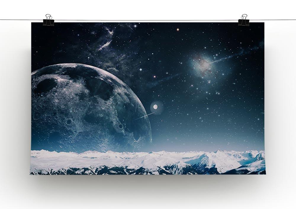 Another world landscape Canvas Print or Poster - Canvas Art Rocks - 2