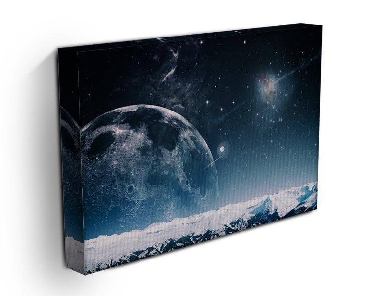 Another world landscape Canvas Print or Poster - Canvas Art Rocks - 3