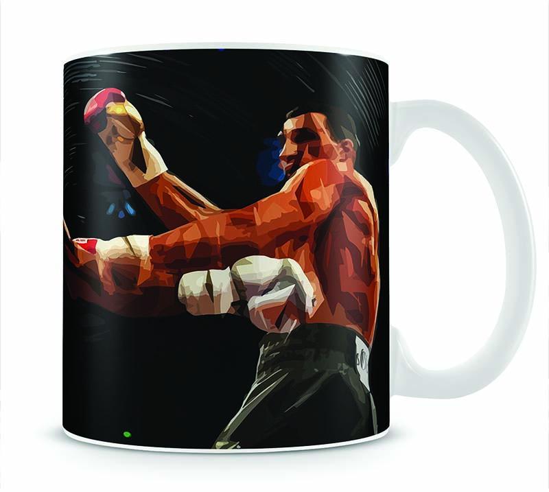 Anthony Joshua vs Klitschko Punch Mug - Canvas Art Rocks - 1
