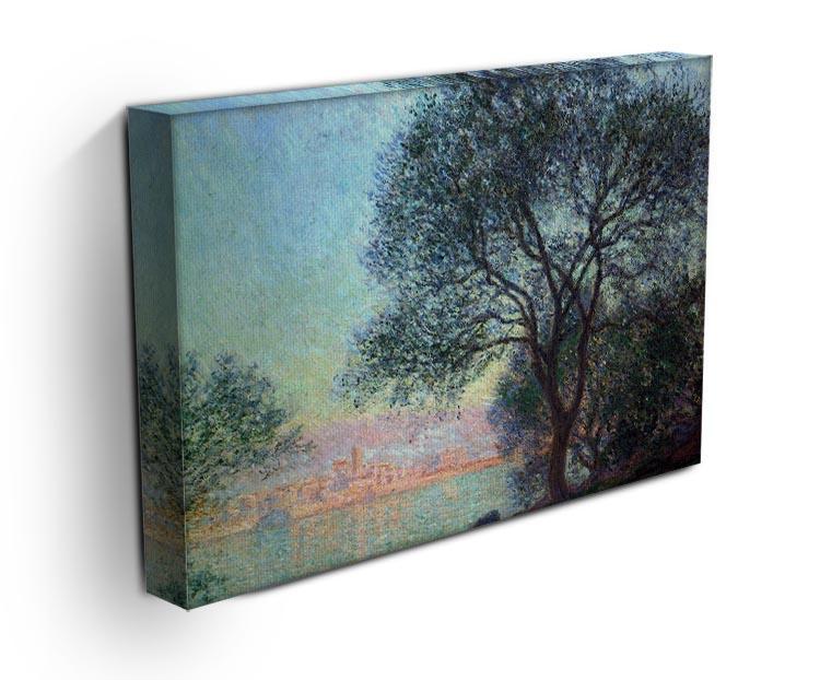 Antibes seen from La Salis by Monet Canvas Print & Poster - Canvas Art Rocks - 3