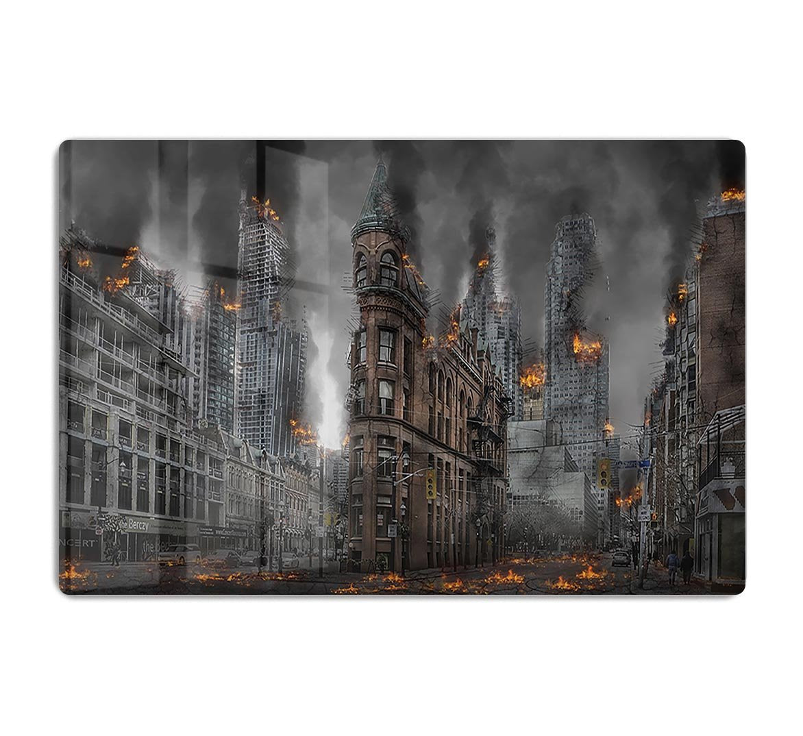 Apocalypse City HD Metal Print - Canvas Art Rocks - 1