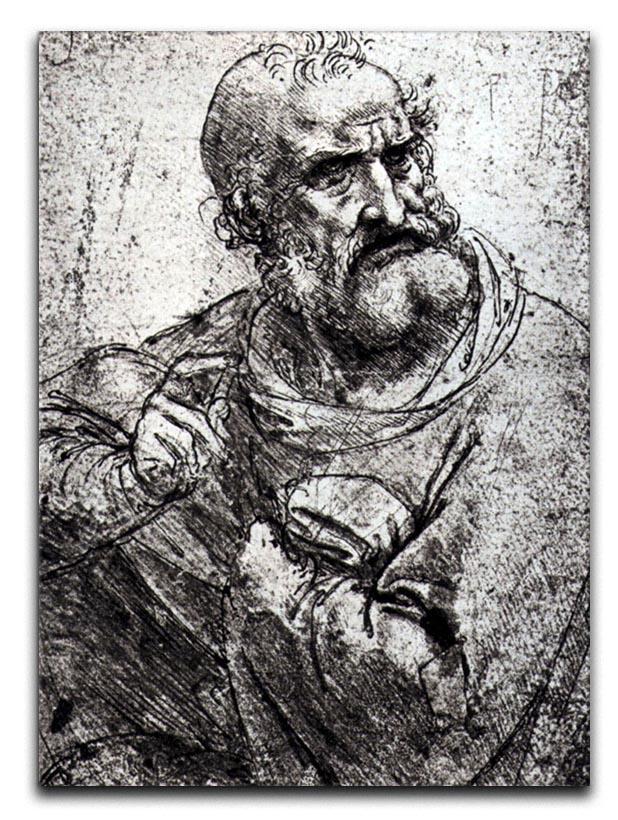 Apostle holy communion by Da Vinci Canvas Print & Poster  - Canvas Art Rocks - 1