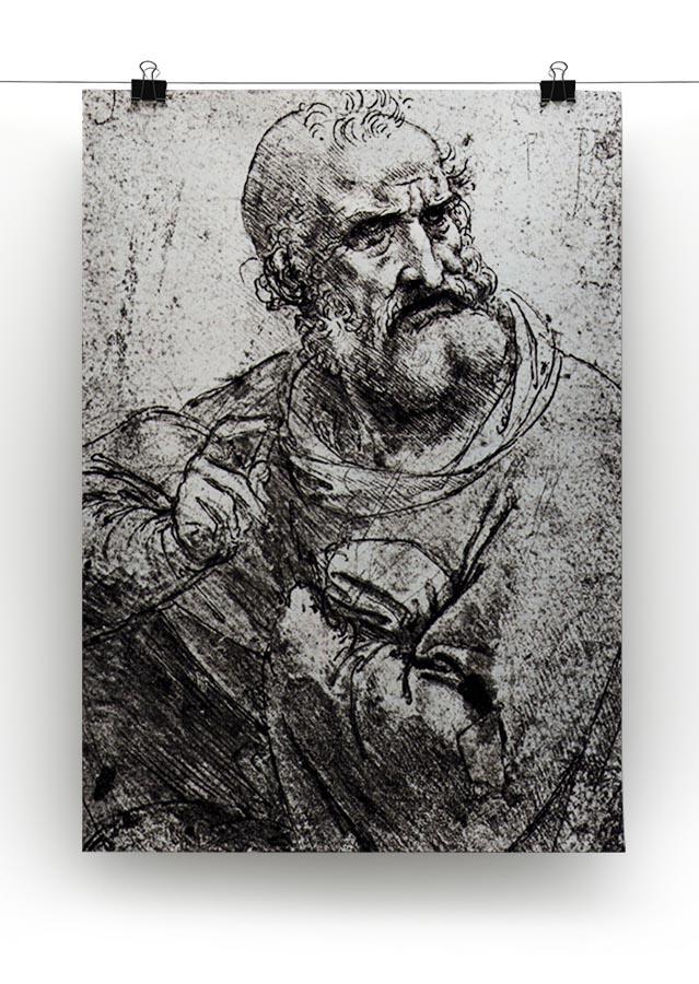 Apostle holy communion by Da Vinci Canvas Print & Poster - Canvas Art Rocks - 2