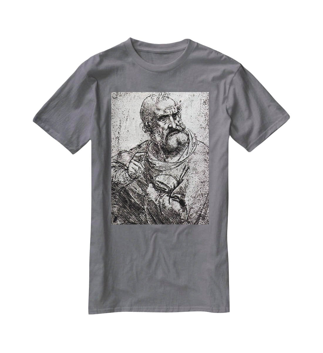 Apostle holy communion by Da Vinci T-Shirt - Canvas Art Rocks - 3
