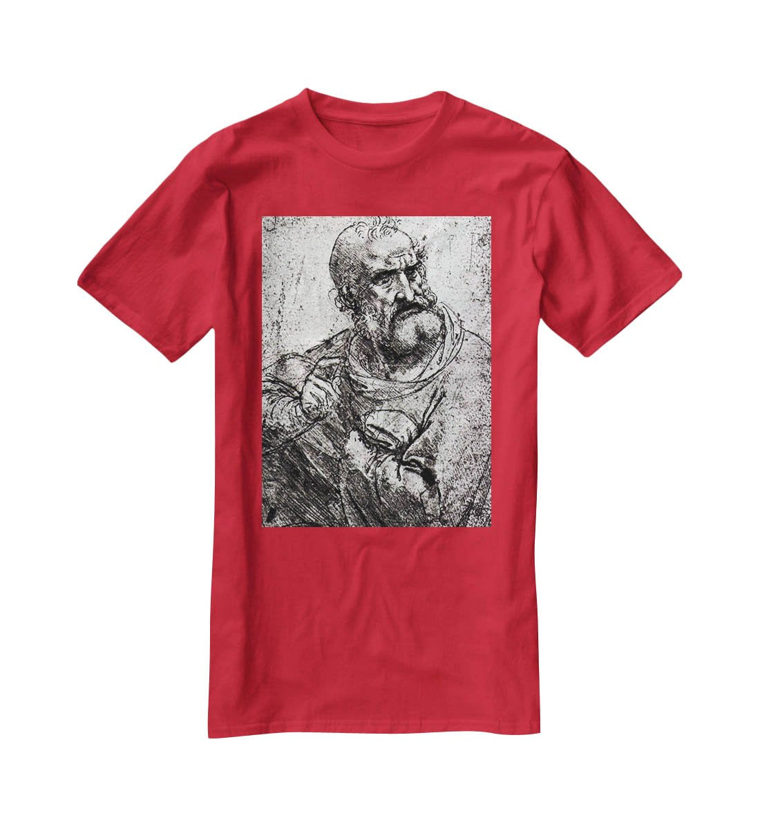 Apostle holy communion by Da Vinci T-Shirt - Canvas Art Rocks - 4