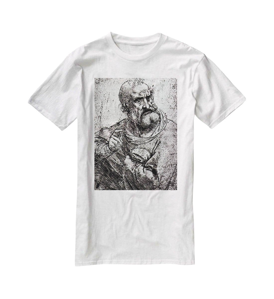 Apostle holy communion by Da Vinci T-Shirt - Canvas Art Rocks - 5
