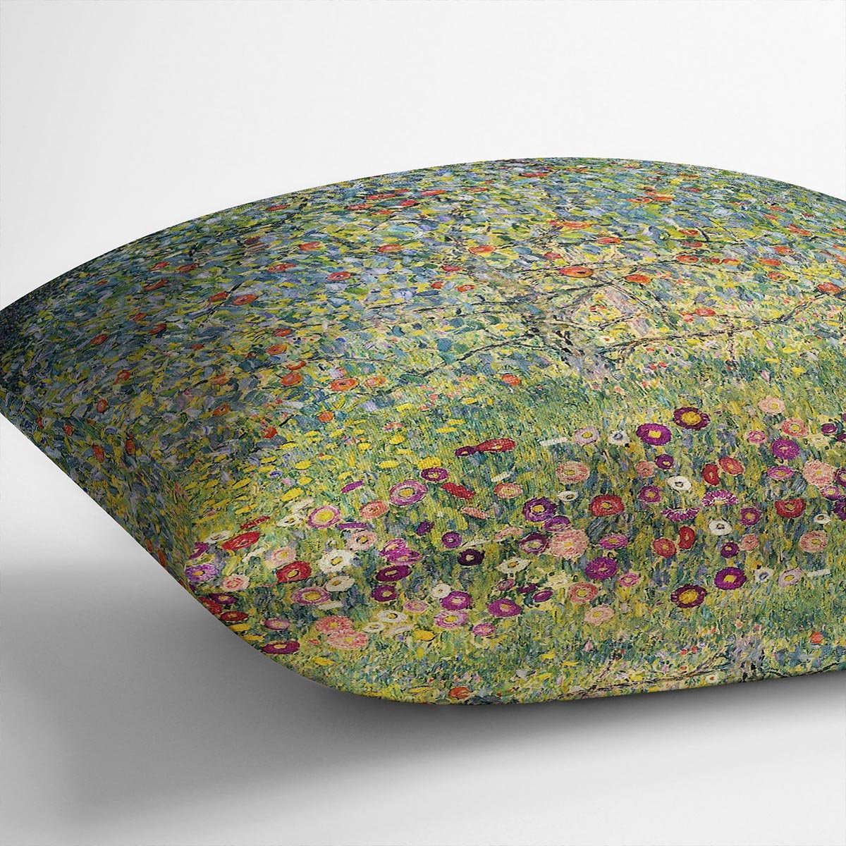 Apple Tree by Klimt Throw Pillow