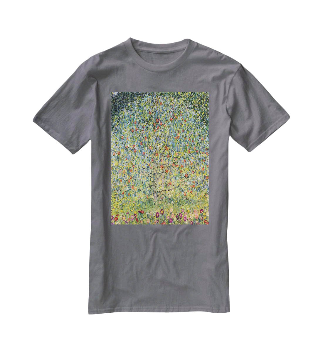 Apple Tree by Klimt T-Shirt - Canvas Art Rocks - 3