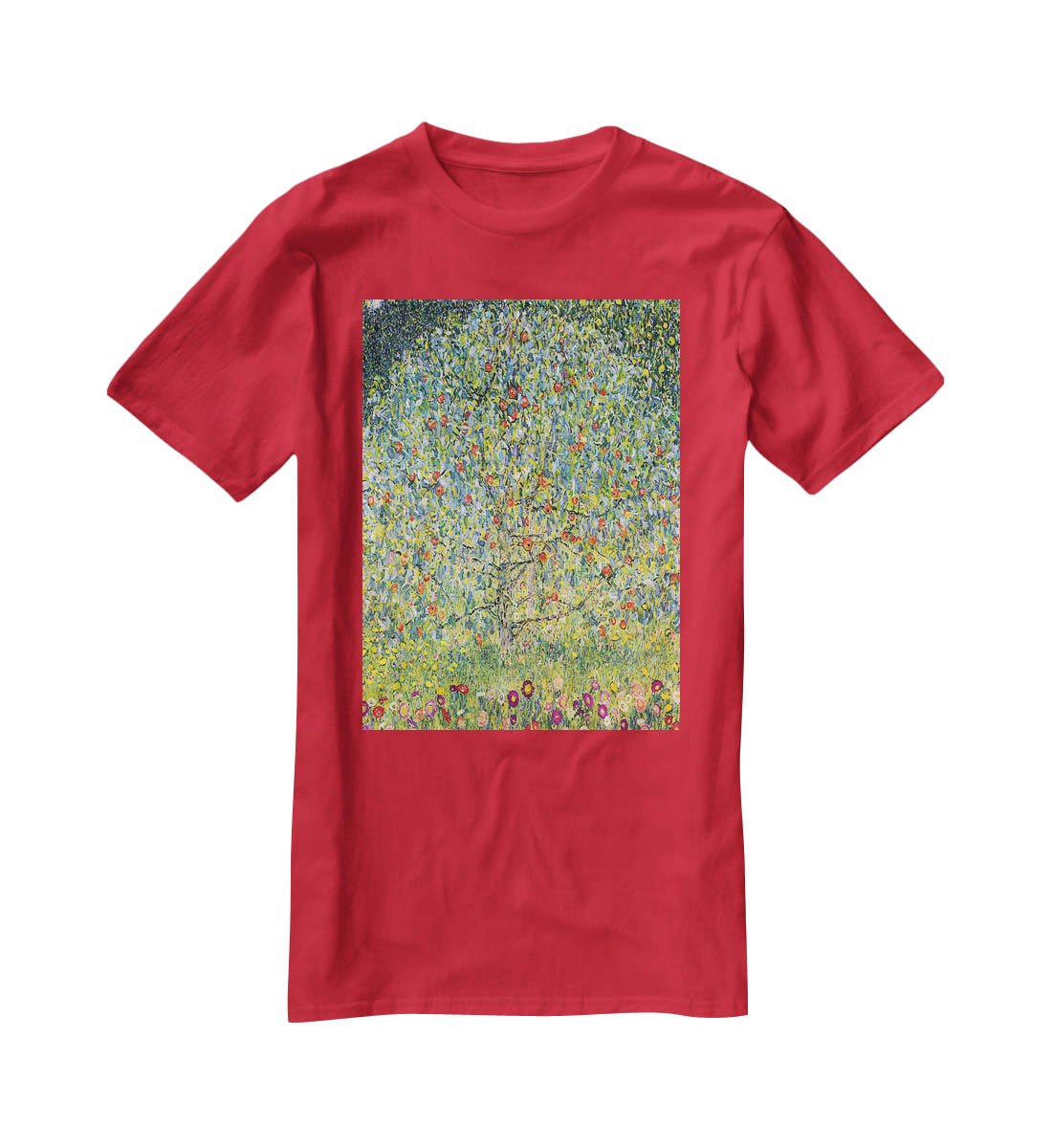 Apple Tree by Klimt T-Shirt - Canvas Art Rocks - 4