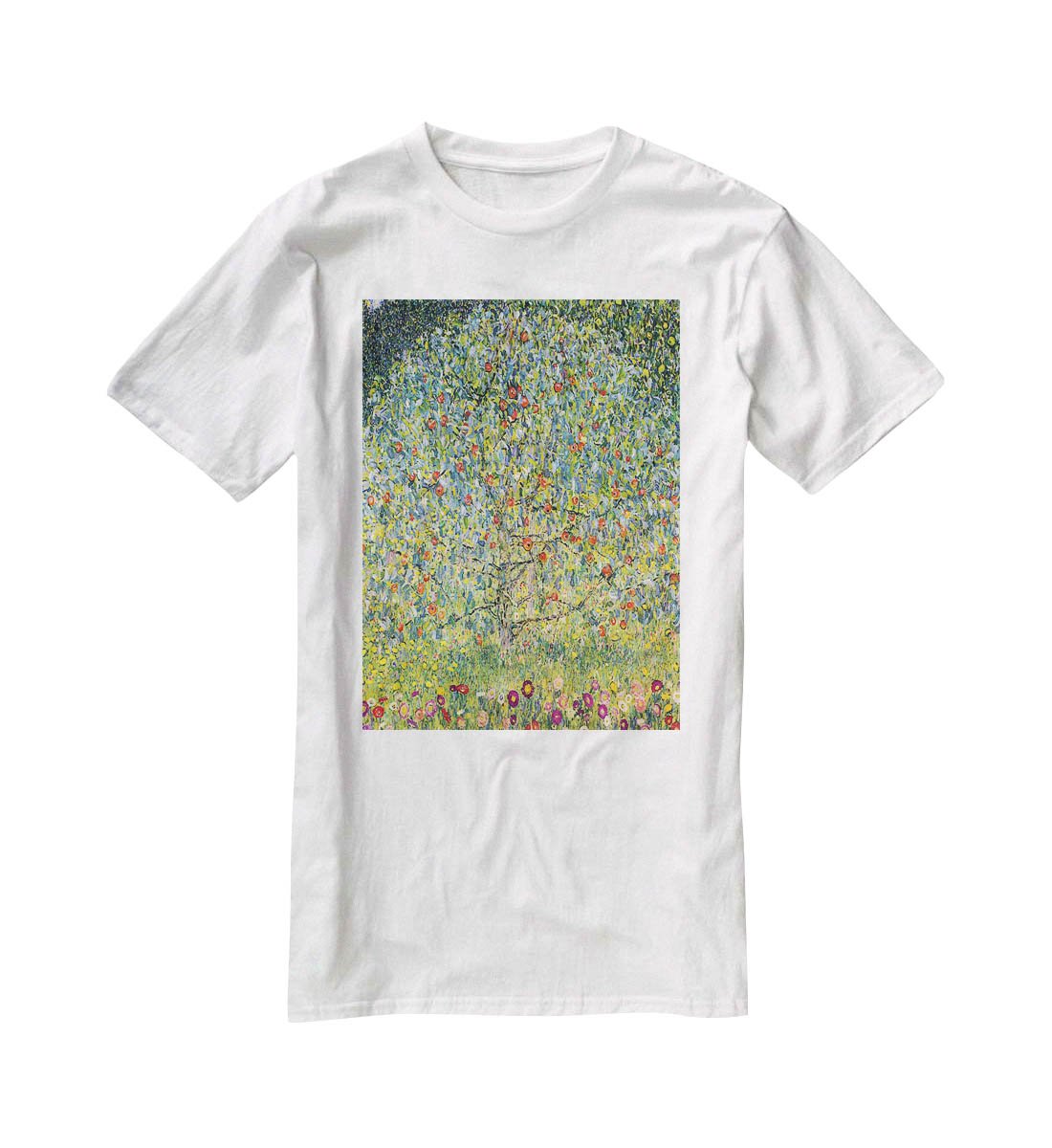 Apple Tree by Klimt T-Shirt - Canvas Art Rocks - 5