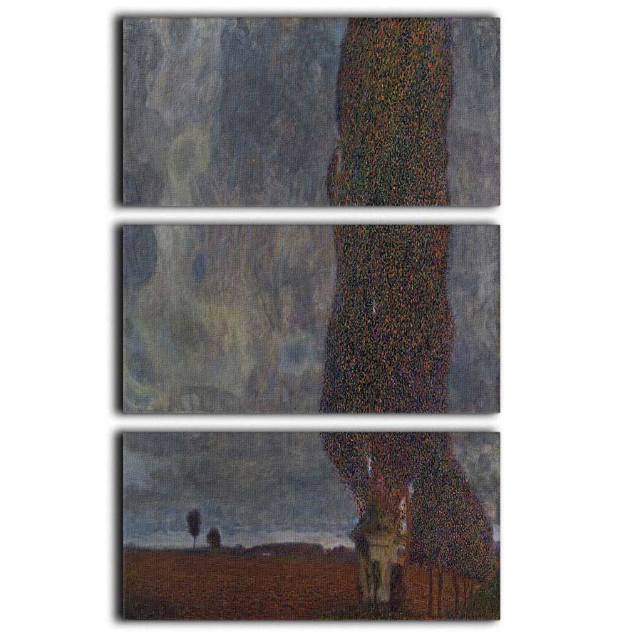 Approaching Thunderstorm by Klimt 3 Split Panel Canvas Print - Canvas Art Rocks - 1