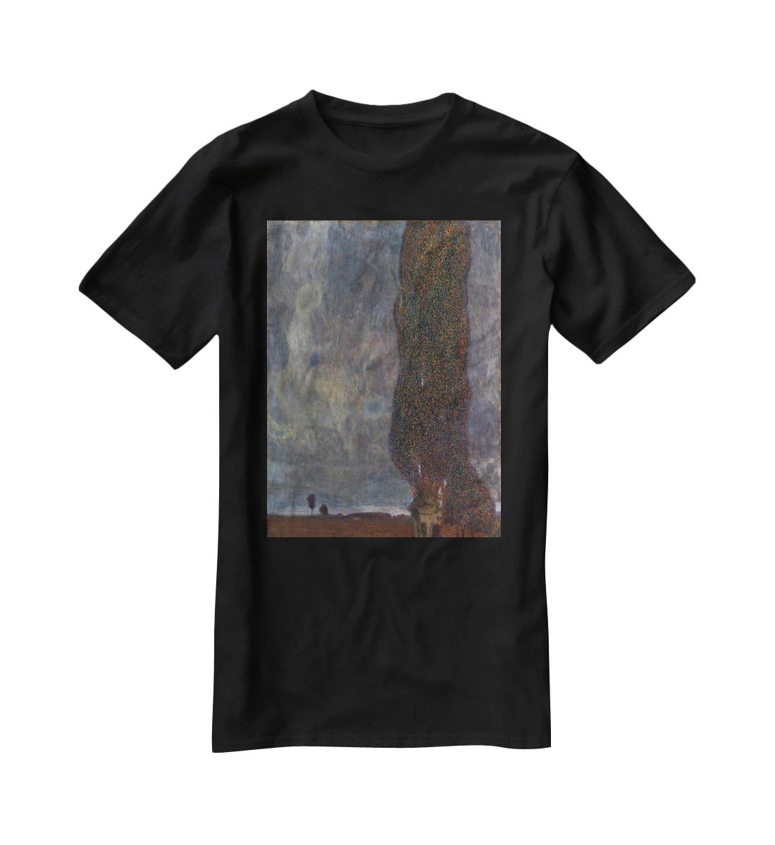 Approaching Thunderstorm by Klimt T-Shirt - Canvas Art Rocks - 1