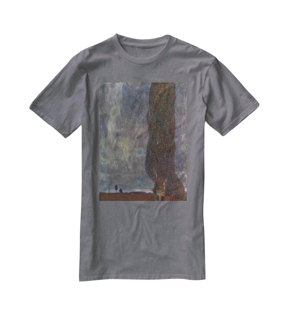 Approaching Thunderstorm by Klimt T-Shirt - Canvas Art Rocks - 3