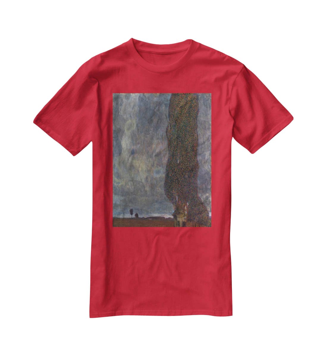 Approaching Thunderstorm by Klimt T-Shirt - Canvas Art Rocks - 4