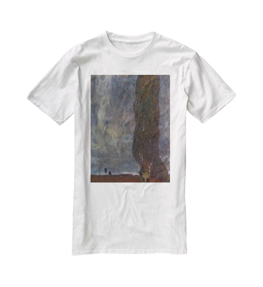 Approaching Thunderstorm by Klimt T-Shirt - Canvas Art Rocks - 5