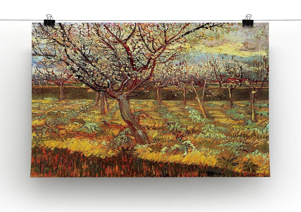 Apricot Trees in Blossom by Van Gogh Canvas Print & Poster - Canvas Art Rocks - 2