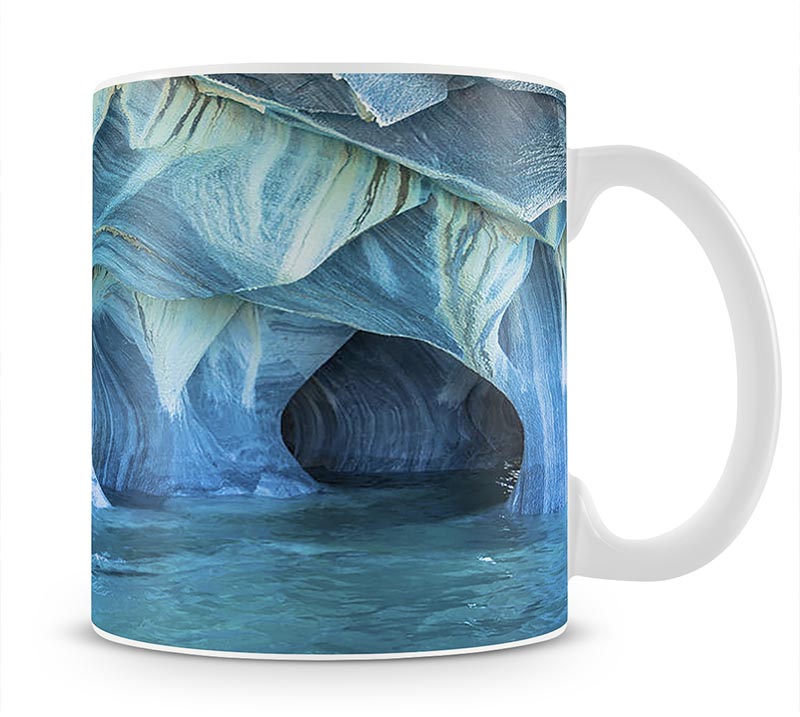 Aqua Marble Landscape Mug - Canvas Art Rocks - 1