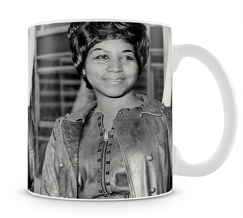 Aretha Franklin Mug - Canvas Art Rocks - 1