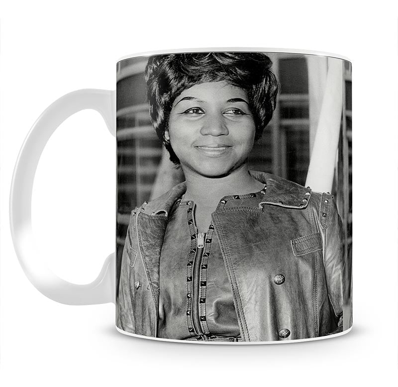 Aretha Franklin Mug - Canvas Art Rocks - 1