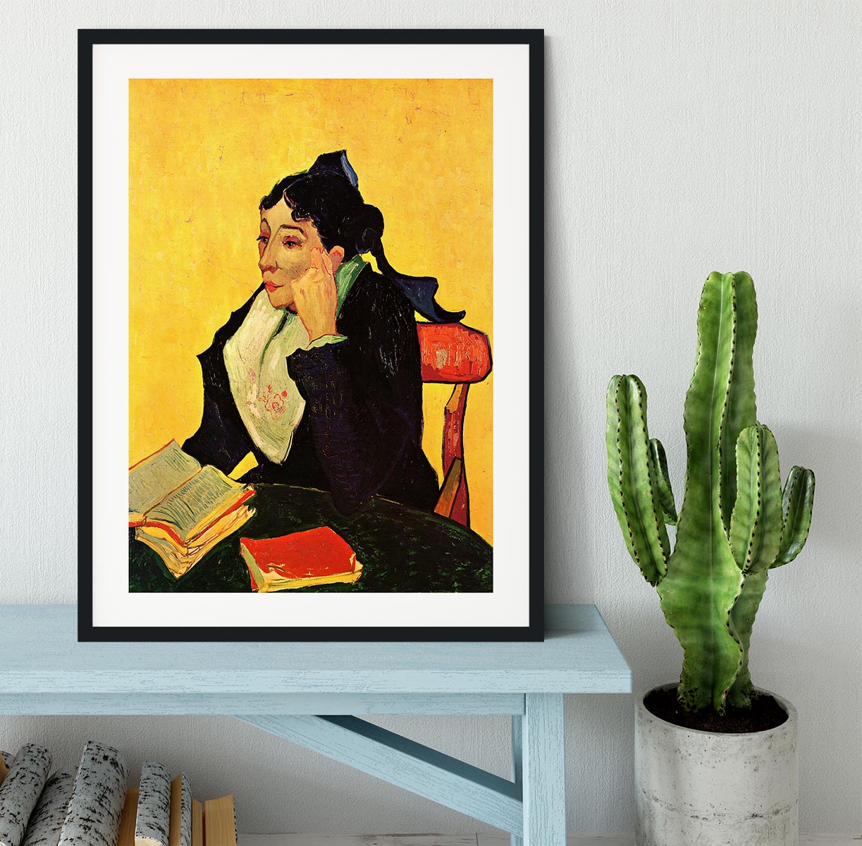 Arlesienne by Van Gogh Framed Print - Canvas Art Rocks - 1