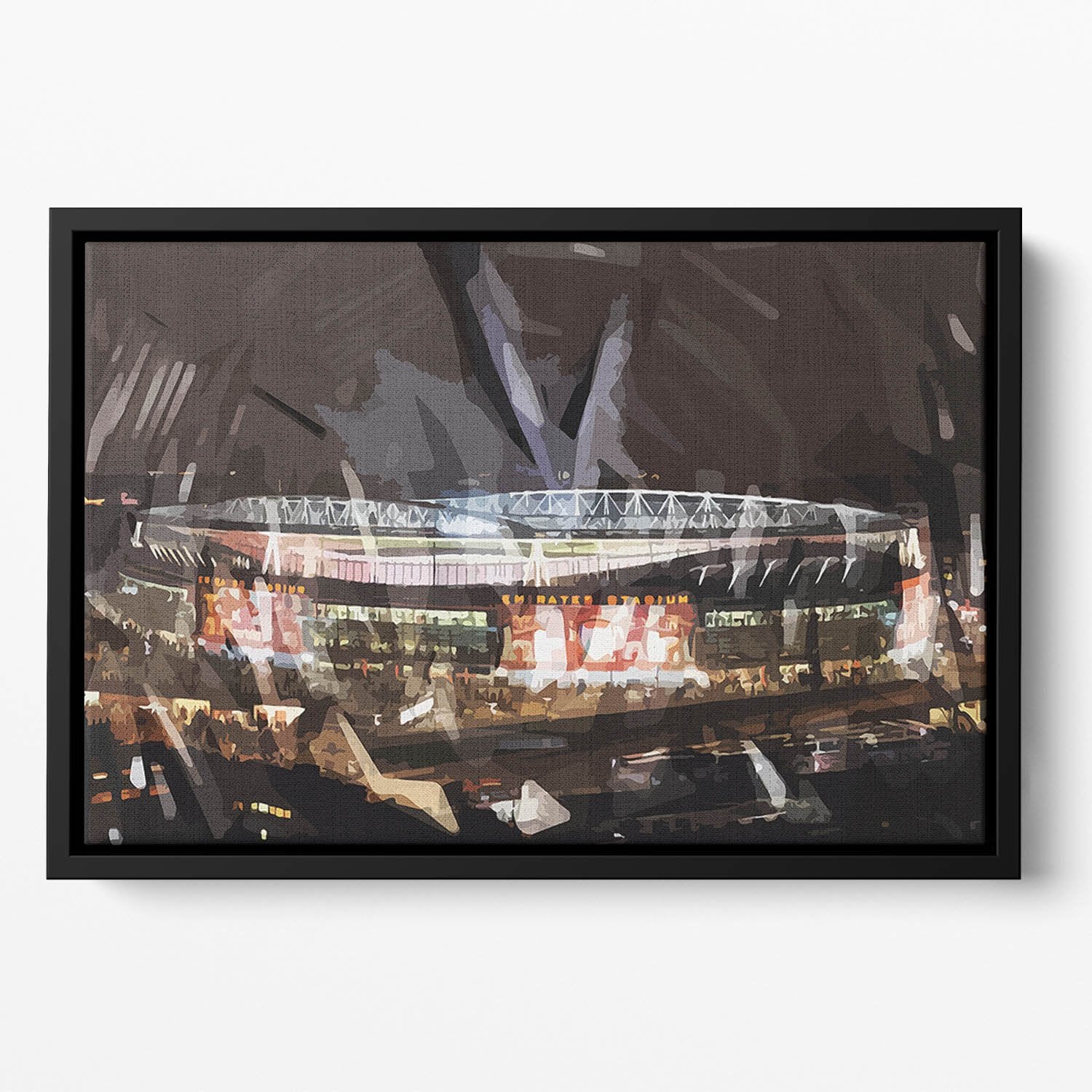Arsenal Emirates Stadium Floating Framed Canvas