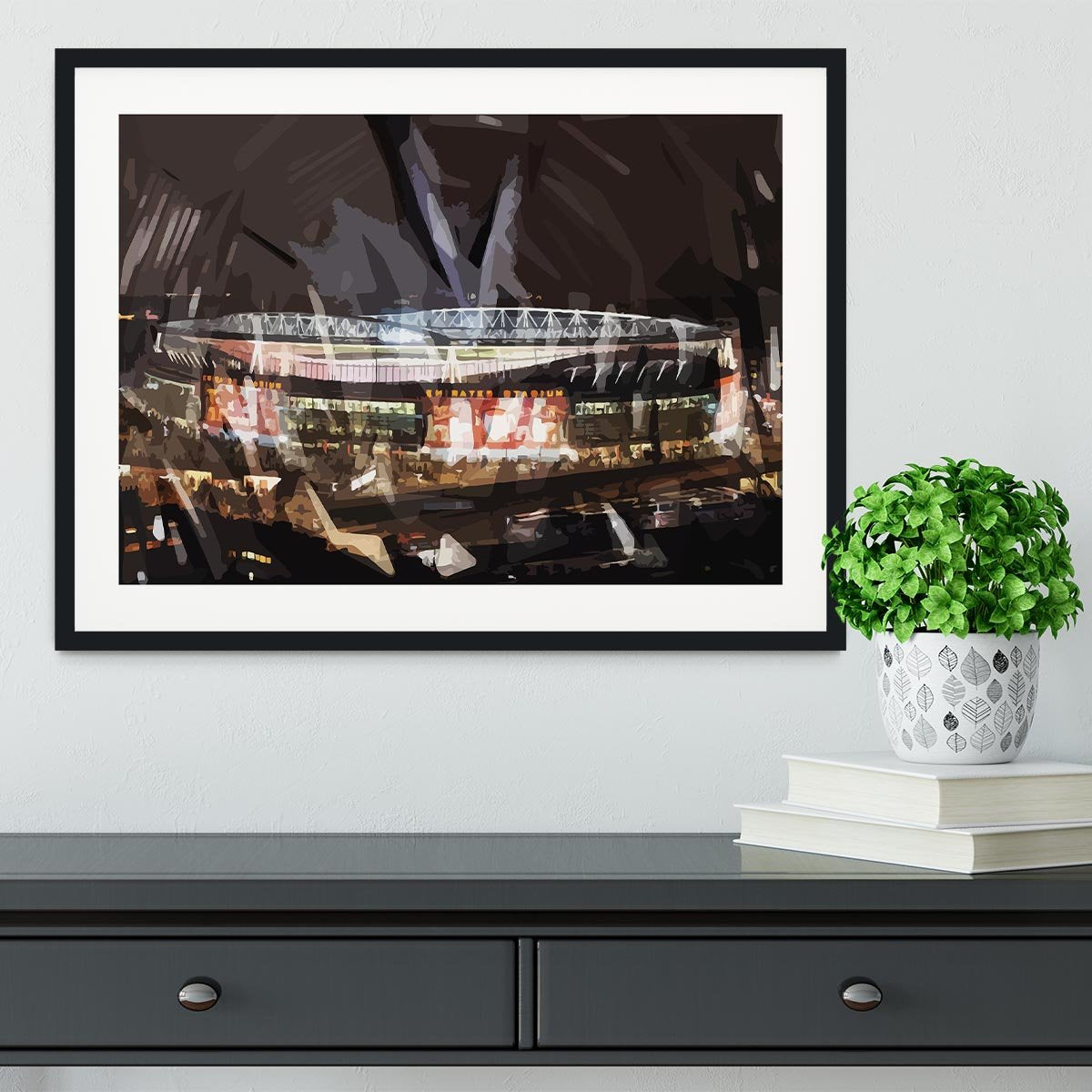 Arsenal Emirates Stadium Framed Print - Canvas Art Rocks - 1