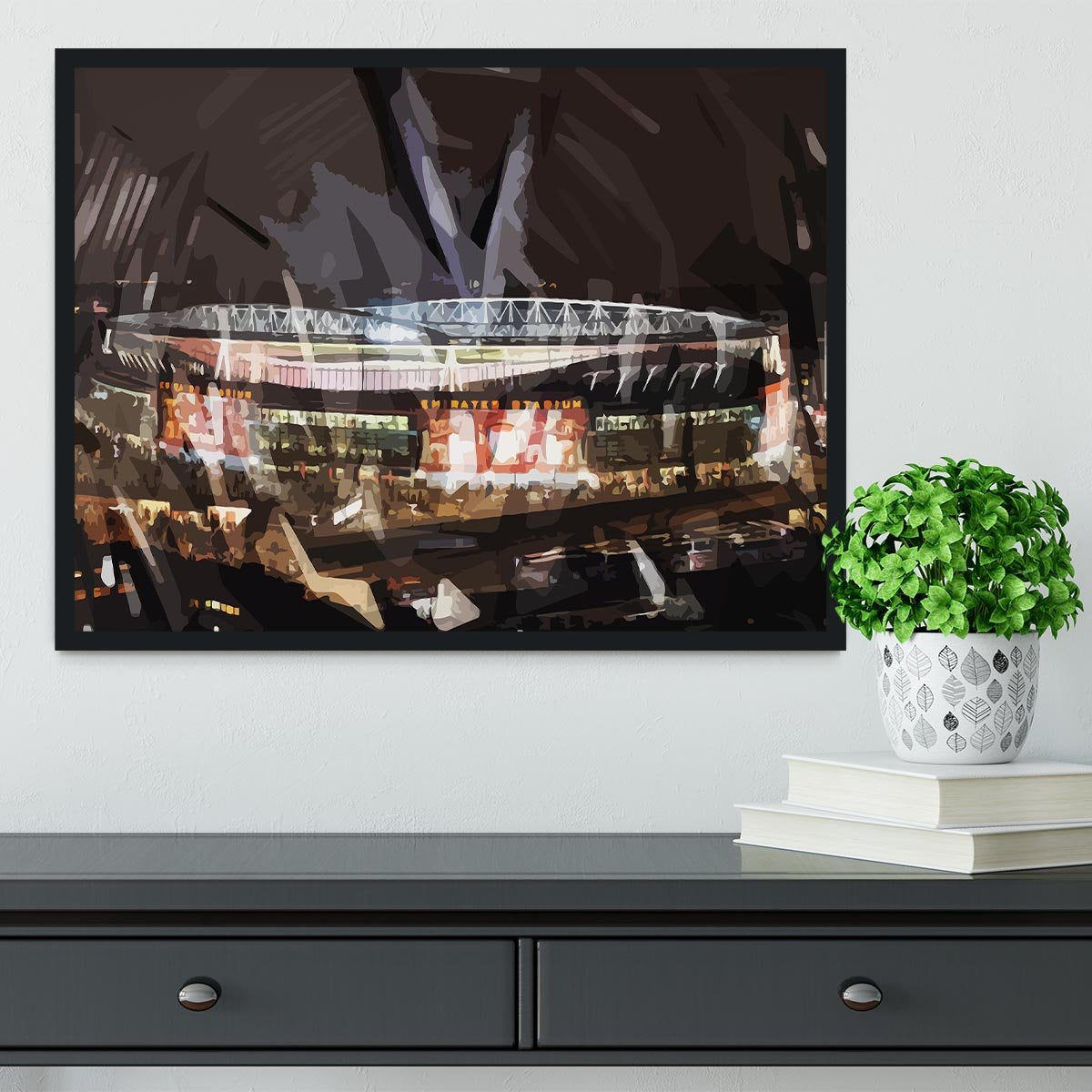 Arsenal Emirates Stadium Framed Print - Canvas Art Rocks - 2
