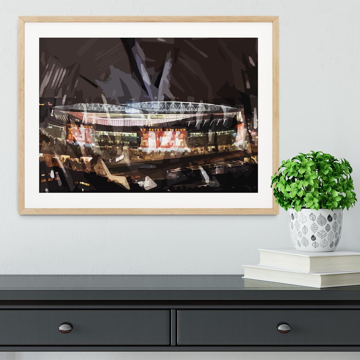 Arsenal Emirates Stadium Framed Print - Canvas Art Rocks - 3
