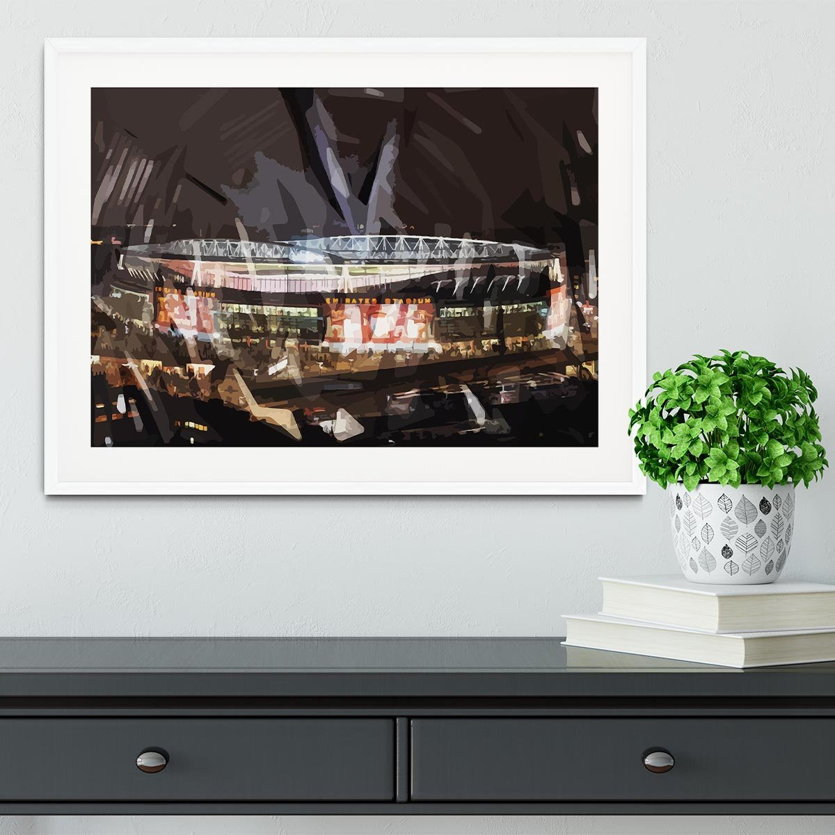 Arsenal Emirates Stadium Framed Print - Canvas Art Rocks - 5