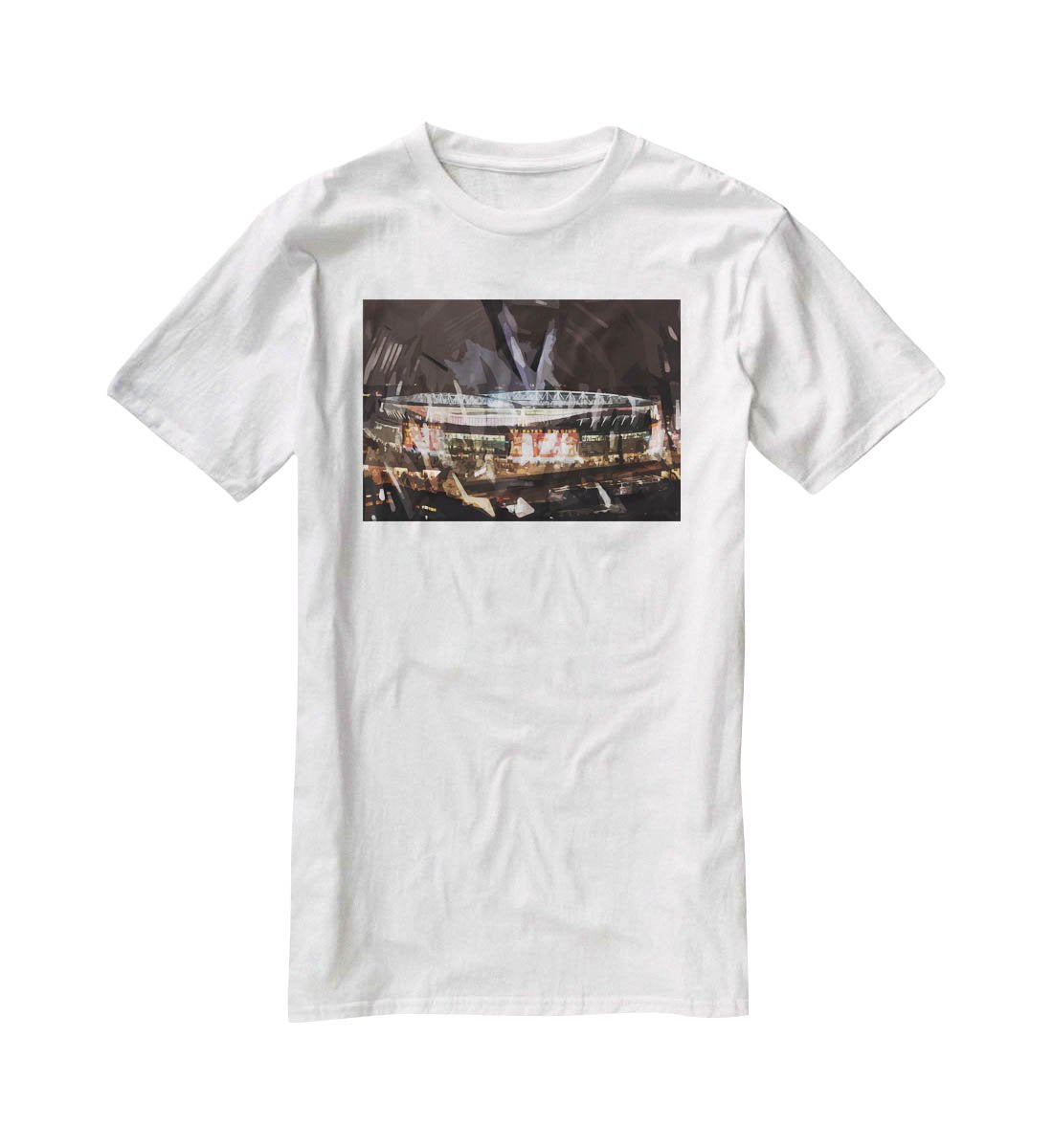 Arsenal Emirates Stadium T-Shirt - Canvas Art Rocks - 5
