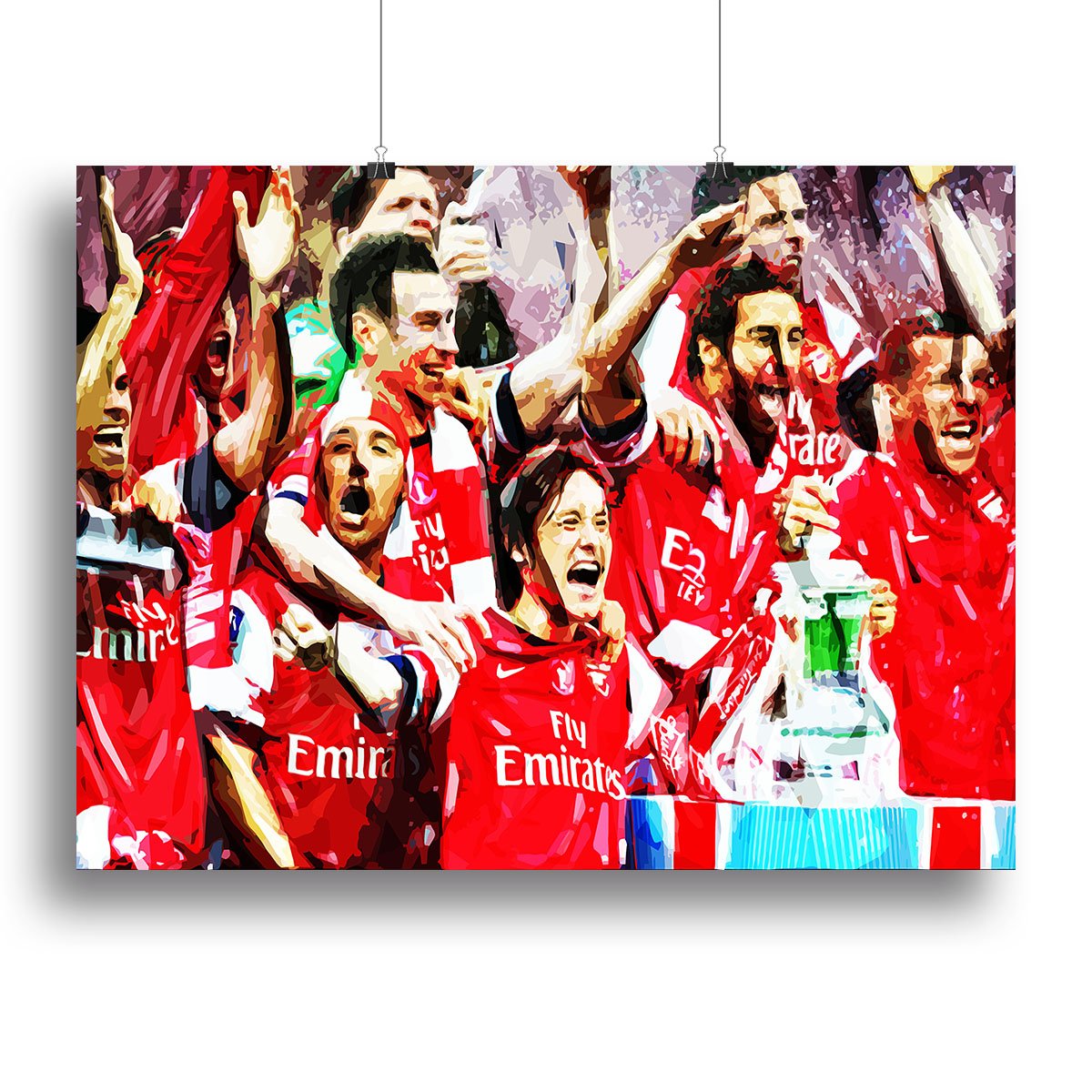 Arsenal FA Cup Canvas Print or Poster