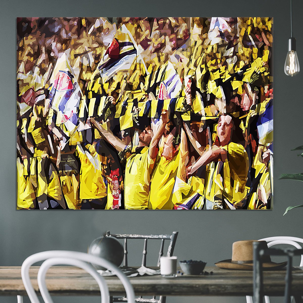 Arsenal Fans Canvas Print or Poster